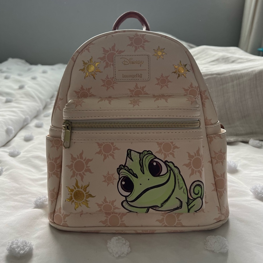 Disney Loungefly Tangled Pascal Backpack